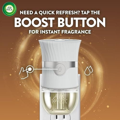 Air Wick Plug In Scented Oil Refill, Infused with Essential Oils, Plug In Air Fresheners for Home, Brown Sugar & Vanilla, 6 ct thumbnail 10
