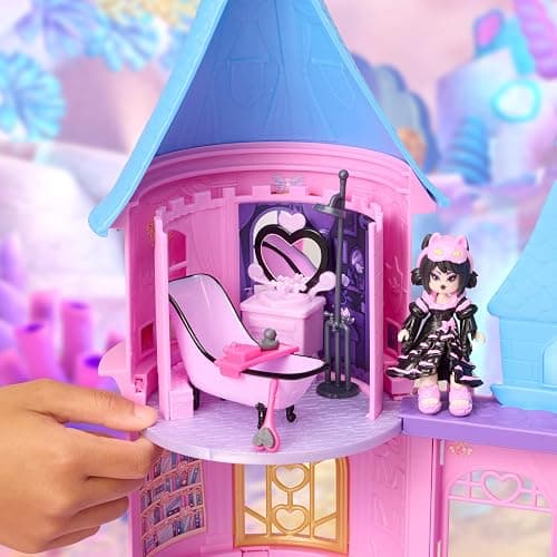 Royale High Powder Room Playset - 1 Doll, 6 Accessories - Fits Inside Castle Playset - Virtual Item Code Included - Ages 5+ thumbnail 2