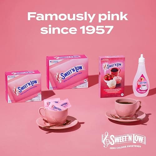 Sweet'N Low Zero Calorie Sweetener Packets, 400 Ct, Kosher & Gluten Free, Low Glycemic Index, Individual Tea and Coffee Sweetener Packets thumbnail 6