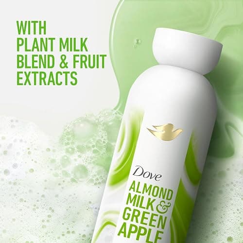Dove Almond Milk & Green Apple Body Wash thumbnail 3