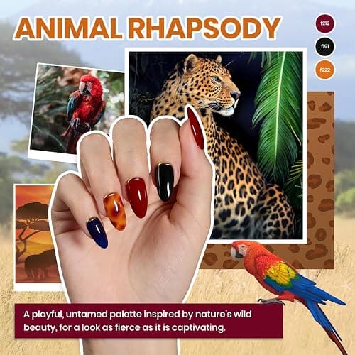 Beetles Gel Nail Polish Kit with U V Light 80Pcs Color Enchantment 55 Colors Gel Polish Starter Kit with Base Top Coat Nail Art Stickers Manicure Tools Gift for Women thumbnail 8