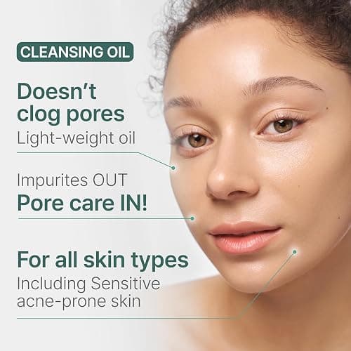 Illiyoon Gentle Deep Cleansing Oil | Lightweight Facial Cleanser with Coconut Oil & AHA/BHA for Makeup, Fragrance-Free, Sebum & Blackhead Removal, Korean Skin Care, 8.45 fl.oz. thumbnail 2