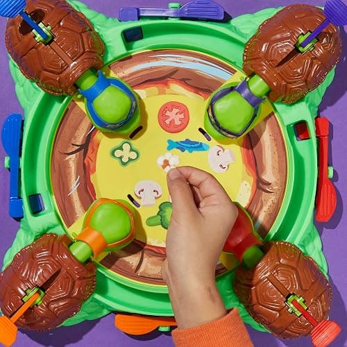Hasbro Games Hungry Hungry Hippos: Teenage Mutant Ninja Turtles Edition Game | Ages 4 and Up | 2 to 4 Players | Kids Board Games | Gifts for Preschoolers (Amazon Exclusive) thumbnail 4