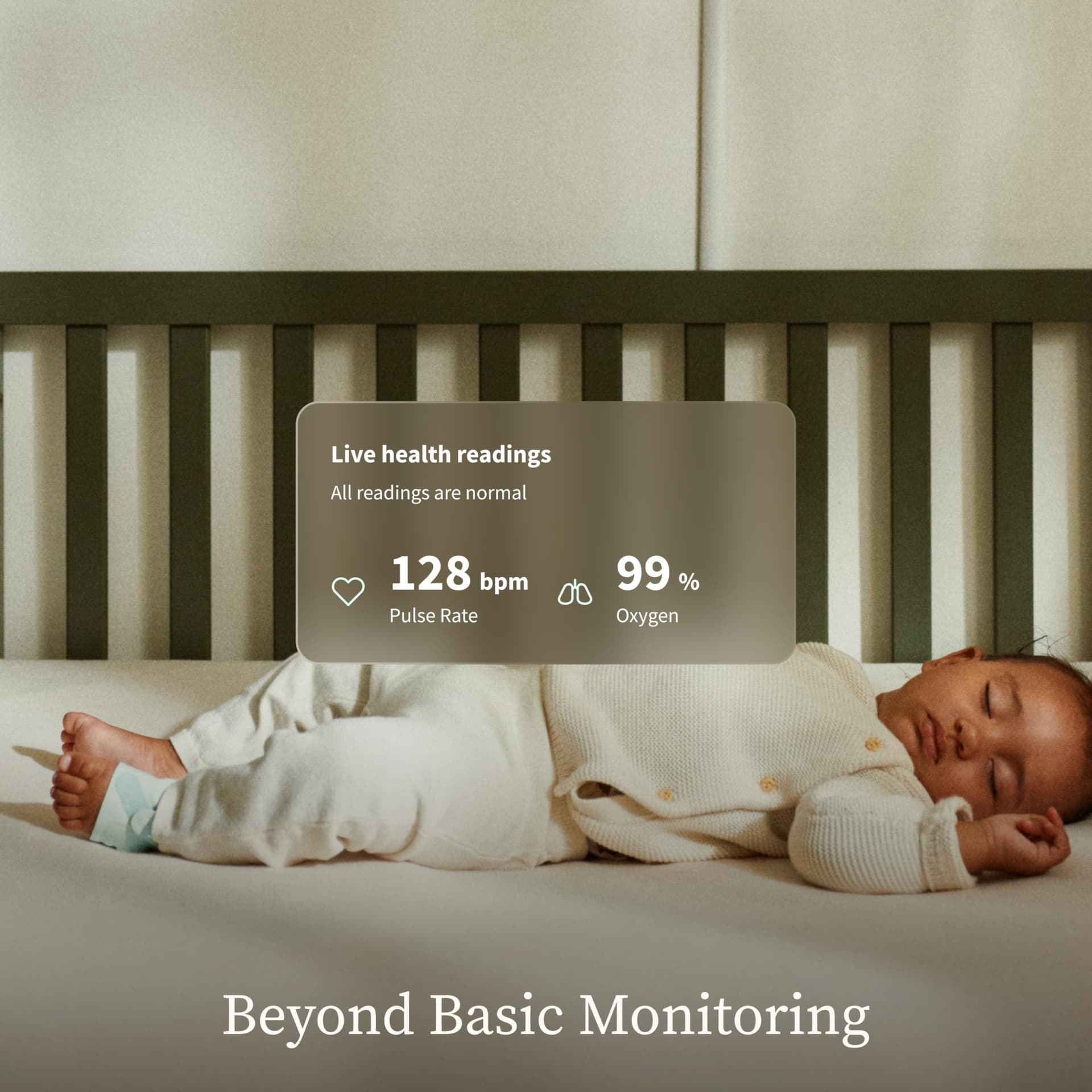 Owlet Dream Sock - AU, Medically-Certified Smart Baby Monitor, Sleep & Health Insights via App - Mint thumbnail 4