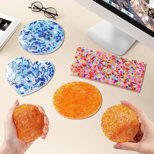 4PCS Picky Pad - Fidget Toys for Skin Picking Relief, Silicone Stress Relief Toys for Adults & Kids, Reusable Sensory Pads for Anxiety, Trichotillomania & Dermatillomania thumbnail 2