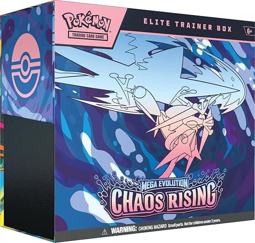 Pokémon TCG: Mega Evolution—Chaos Rising Elite Trainer Box - Image 1