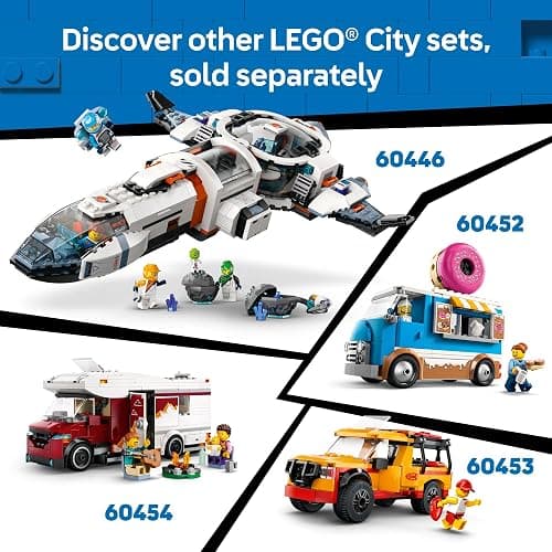 LEGO City Holiday Adventure Camper Van Building Toy Set - Vacation Toy for Kids, Boys and Girls, Ages 6+ - Includes 3 Minifigures and Accessories - Gift Idea for Birthdays & Holidays - 60454 thumbnail 6