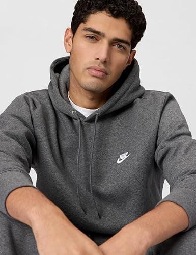 Nike Men's Club Pullover Fleece Hoodie thumbnail 5
