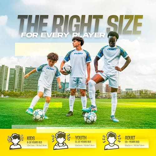 Flair Futbol Built-in Shin Guard Sleeves for Soccer | Ultra-Lightweight CTP Protection Shin Pads | Silicone Grip Strip thumbnail 4