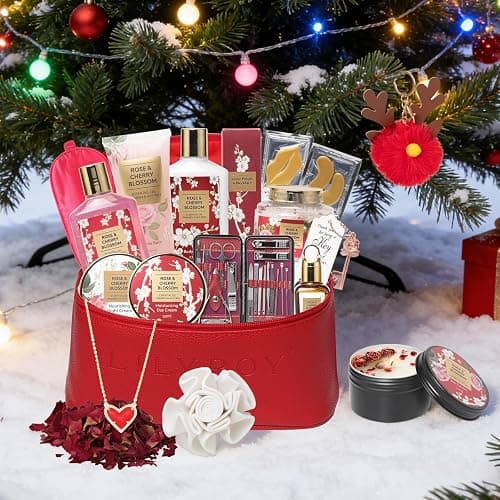 36Pcs Christmas Gifts for Women - Luxury Bath and Body Gift Set Spa Gift Set for Women Beauty Care Kit | Gift for Valentine's, Birthday, Mothers Day Gifts for Her Wife Pampering Kit Perfect for Travel thumbnail 4