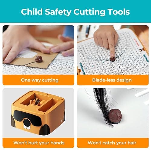 BEAVERBOT Cardboard Cutter for Kids, Safe DIY Cardboard Construction Tool Kit, Educational Craft Toy for 3+ Boys and Girls, Perfect for Creativity Projects 3D Models thumbnail 6