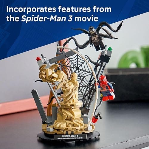 LEGO Marvel Epic Battle: Spider-Man vs. Sandman 76334 76334 | Building Toy for Boys & Girls, Ages 9+, Super Hero Toy for Pretend Play, 3 Marvel Minifigures, 201 Pieces, Gift for Birthdays thumbnail 3