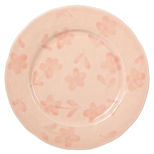 Bloomhouse - 2 Time Oprah's Favorite Things - Made in Portugal Hand Painted Dinnerware Set - Porto Petals 12 Piece (Service for 4) Floral Plates and Bowls Set - Blush Pink thumbnail 8