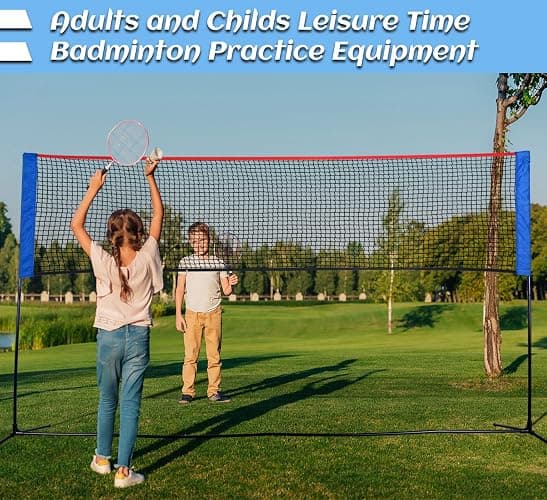 Doubleriver Volleyball Net: 10FT Height Adjustable with Poles Portable for Younth Training on Beach/Backyard thumbnail 7