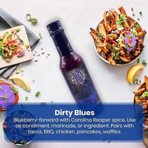 The Splintered Sauce Hot Sauce Trio - Carolina Reaper Variety Pack with Luscious Fruit Pairings- Blueberry - Strawberry - Pineapple - Perfect for Dipping, Dressing, and Spicing Up Your Meals! thumbnail 5
