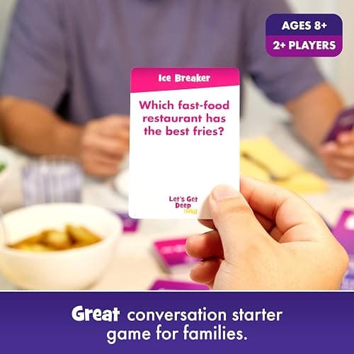 WHAT DO YOU MEME? Let's Get Deep Family Edition - Family Conversation Cards - Get to Know Each Other Card Games thumbnail 2