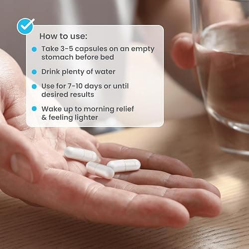 nbpure MagO7 - Natural Colon Cleanse & Detox | Occasional Constipation Relief, Stool Softening, & Bloating Support for Men & Women | Ozonated Magnesium Oxide, 90 Capsules thumbnail 6