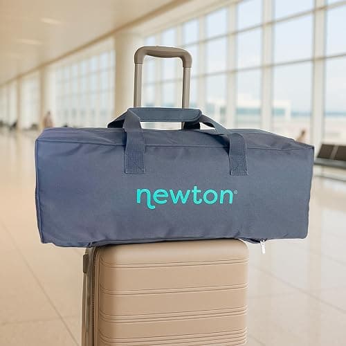 Newton Baby Compact Travel Crib & Play Yard | Breathable & Washable Mattress, Foldable Carry-On Size, Backpack Straps, Newton Bassinet Attachment NOT Compatible - Sand thumbnail 9