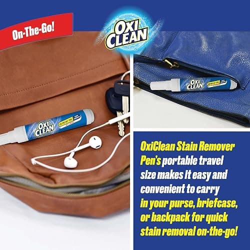 OxiClean On The Go Stain Remover Pen for Clothes and Fabric, Instant Stain Removal Stick, Pack of 3 - 0.73 Fl Oz (Pack of 3) thumbnail 6