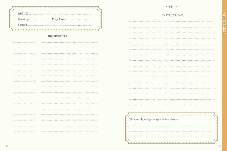 Our Family Recipes Journal thumbnail 5