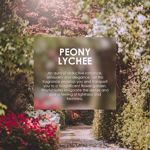 Jean & Len Scent Experience Peony & Lychee, Eau de Toilette with peony & lychee fragrance, practical mini perfume, ideal for on the go, minimalistic glass bottle, 0.34 Fl. Oz. thumbnail 6