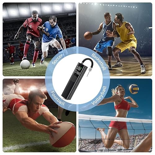 Portable basketball electric pump thumbnail 5