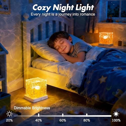 Rechargeable Shower Light No Wiring, 16 Color Changeable Ocean Wave Projector Light, Dimmable Waterproof Shower Lamp with Remote, Rotating Flame Water Ripple Lamp for Shower, Bathroom, Bedroom Decor thumbnail 7