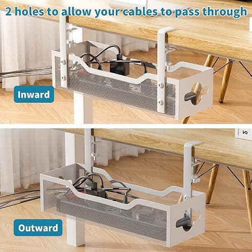 Cable management for desk  thumbnail 5