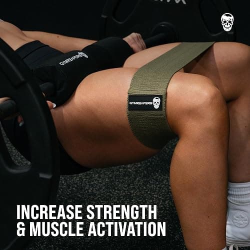 Hip Bands for Booty Workouts | Non Slip Fabric Band Set with 3 Levels - Resistance Bands for Legs & Hip - for Men & Women thumbnail 5