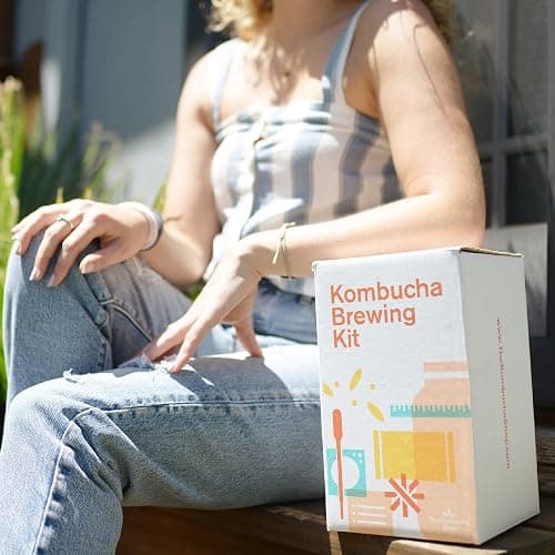 The Kombucha Shop Organic Kombucha Starter Kit - 1 Gallon Brewing Kit Includes All The Essentials Required for Brewing Kombucha At Home thumbnail 2