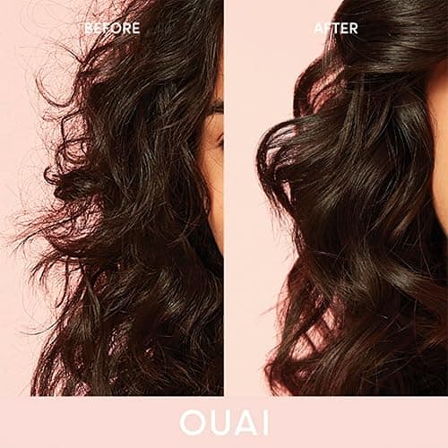 OUAI Anti Frizz Cream - Moisturizing Hair Cream with Frizz Control & Heat Protection - Provides Lasting Hydration with Jackfruit & Beetroot Extract - Paraben, Phthalate & Sulfate Free (6 oz) - 6 Ounce (Pack of 1) thumbnail 4