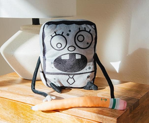 Nickelodeon Spongebob Squarepants DoodleBob 10-Inch Collector Plush Toy, Large Soft Stuffed Animal thumbnail 8