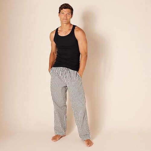 Amazon Essentials Men's Slim Fit Breathable Cotton Tank Undershirts, Pack of 6 thumbnail 6