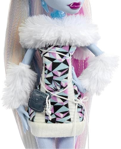 Monster High Booriginal Creeproduction Doll, Abbey Bominable Collectible Reproduction with Doll Stand, Diary & Pet thumbnail 4