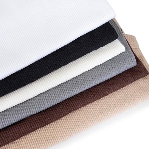 Common Stitch 3 Pack Stretch Tank Tops for Women, Ribbed Crew Neck Womens Workout Yoga Tops (Available in Plus) thumbnail 6