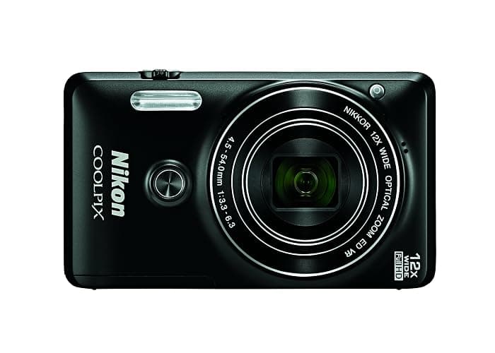 Nikon COOLPIX S6900 Digital Camera with 12x Optical Zoom and Built-In Wi-Fi (Black) - Image 1