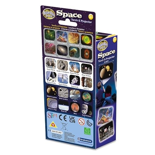 Brainstorm TOYS Stem Space Torch and Projector – 24 NASA Images, Projects Clear Pictures up to 1 Metre Wide, Interactive Educational Kids Flashlight Toy thumbnail 5