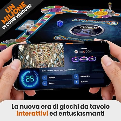 Outsmarted Ultimate Edition – 10 entusiasmanti categorie bonus | Bambini, ragazzi e adulti | Per le serate di gioco in famiglia e con gli amici | 2–24 giocatori | Età +8 | +10.000 domande thumbnail 3