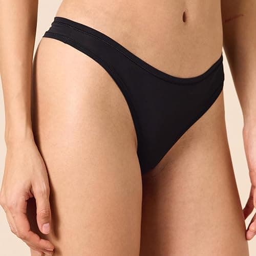 Amazon Essentials Women's Microfiber Underwear (Hipster & Thong, Available in Plus Size), Pack of 6 thumbnail 4