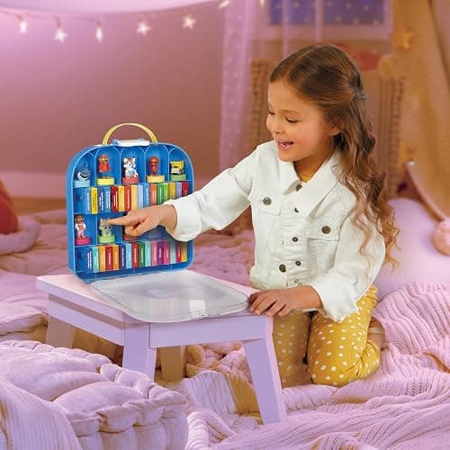 Little Tikes Story Dream Machine Show & Go Storage Case, Storytime, Books, Audio Play, Character, Carry Case, Gift and Toy for Toddlers and Kids Girls Boys Ages 3+ thumbnail 2