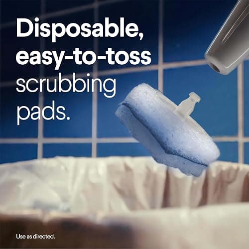 CLOROX ToiletWand Toilet Bowl Cleaner- Toilet Brush, Storage Caddy and 16 Disinfecting Refill Heads thumbnail 6