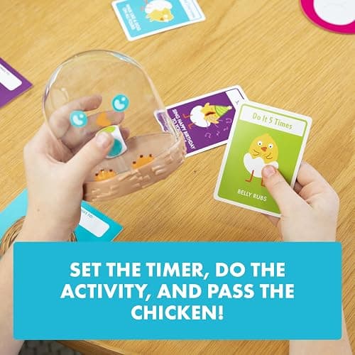 Exploding Kittens Hurry Up Chicken Butt 2-6 Players - Ages 4+ - 2 Minutes to Play - Hot Potato Style Card Game - Fun Card Game, Family Game Night, Creative Kids Game thumbnail 5
