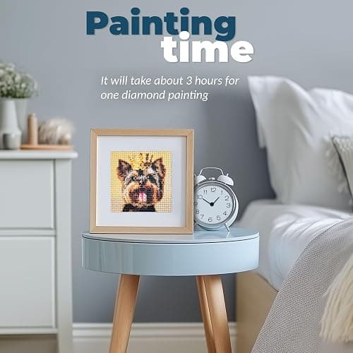 LuwoArte 6 Pack Diamond Painting Kits for Adults – Cute Dogs-Themed Diamond Art Kits – DIY Full Drill Paint Gem Art for Adults – Brilliant 5D Diamond Painting Kit – Relaxing Craft for Home Wall Décor thumbnail 6