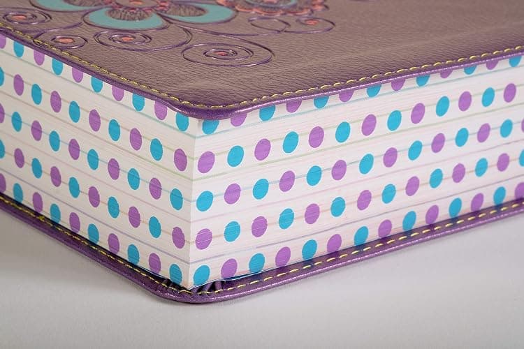 Tyndale NLT Girls Life Application Study Bible, TuTone (LeatherLike, Purple/Teal), NLT Bible with Over 800 Notes and Features, Foundations for Your Faith Sections thumbnail 15
