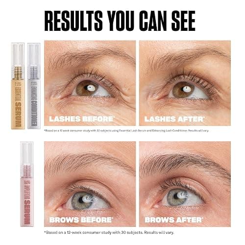 Babe Original Triple Threat Mini Set, Includes Babe Lash Essential Serum & Enhancing Conditioner + Babe Brow Amplifying Serum, 1 mL, 3 Pack thumbnail 4