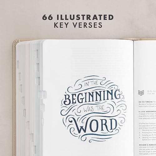 CSB She Reads Truth Bible, Champagne Gold LeatherTouch, Indexed, Black Letter, Full-Color Design, Wide Margins, Journaling Space, Devotionals, Reading Plan, Single-Column, Easy-to-Read Serif Type thumbnail 4