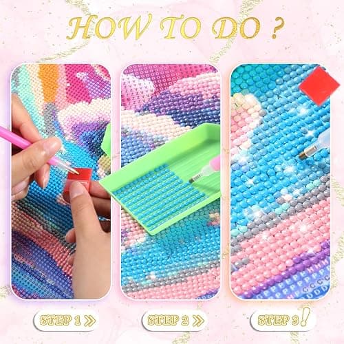 UIBDVKS Cute Watercolor Corgi 5D Diamond Painting Kits for Adults Beginner, DIY Dog Diamond Art for Home Wall Decor Gifts, Full Drill Round Gem Art 12x16inch thumbnail 4