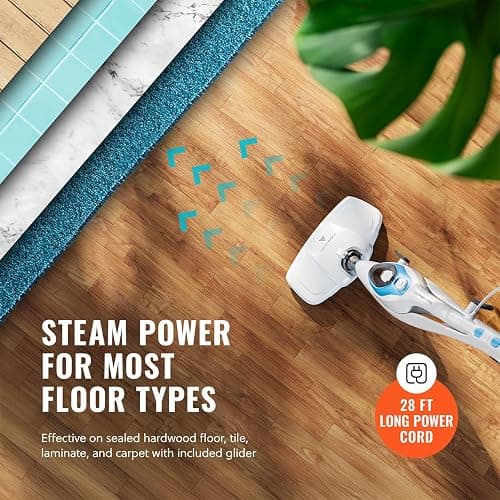 PurSteam 10-in-1 Steam Mop, Floor Steamer with Detachable Handheld Steam Cleaner for Tile, Hardwood Floors thumbnail 6
