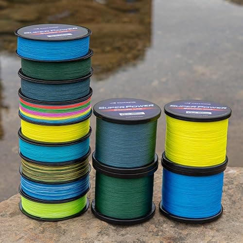 KastKing SuperPower Braided Fishing Line - Abrasion Resistant Braided Lines – Incredible Superline – Zero Stretch – Smaller Diameter – A Must-Have! thumbnail 5