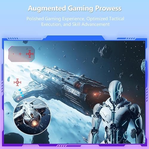 Z-Edge 24 inch 240Hz 165Hz Gaming Monitor, FHD 1080p, MPRT 1ms, IPS Monitor Gaming, 350nits, 16.7M Colors, 99% sRGB, UG24PJ Frameless Bezel, DP x1, HDMI x1(White) thumbnail 6
